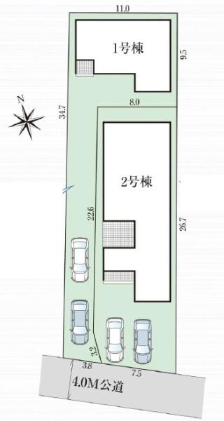 知立市来迎寺町足軽の新築一戸建