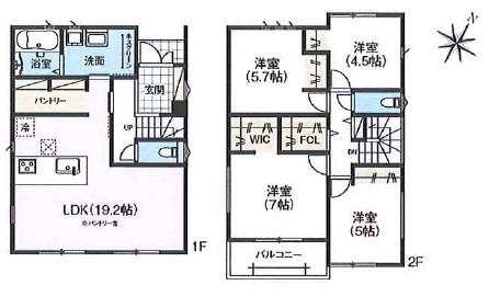 豊明市二村台1丁目の新築一戸建
