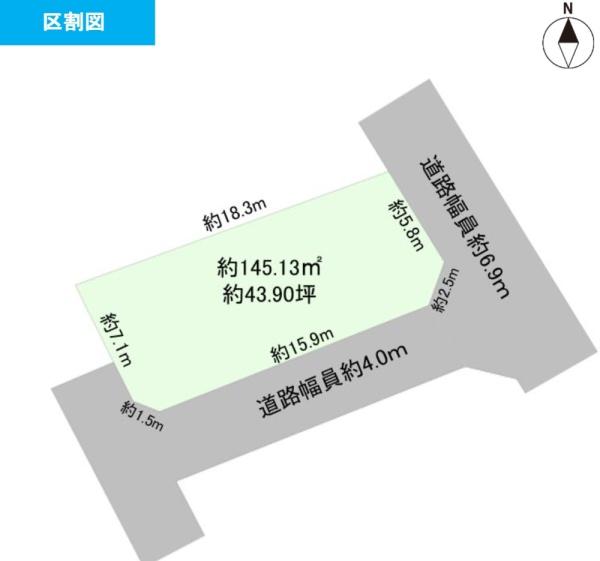 安城市二本木町西切替の売土地