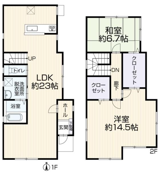 刈谷市野田町西屋敷の中古一戸建