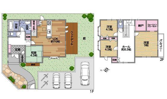 神戸市北区上津台６丁目の中古一戸建て