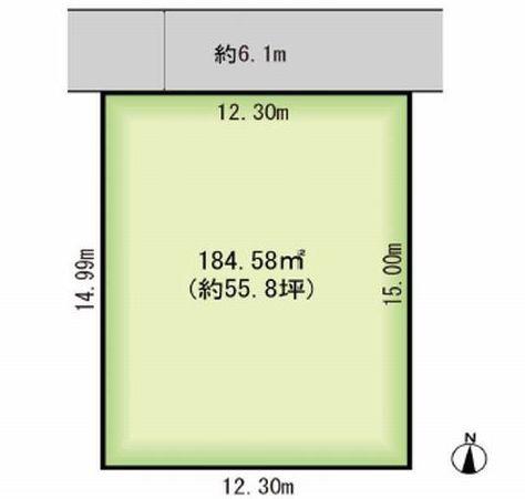 神戸市北区桂木３丁目の土地