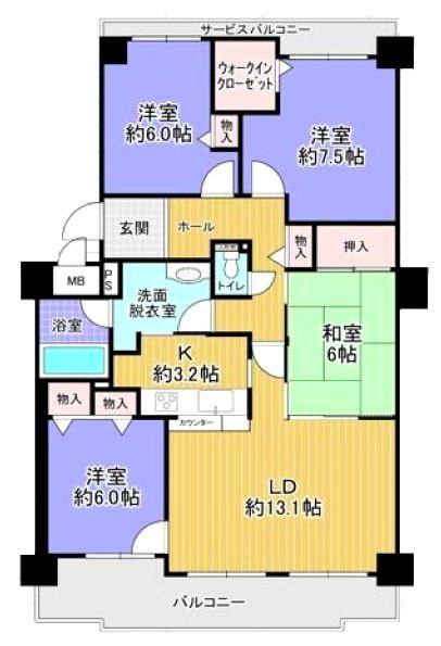 ルネ神戸北町2ノースコート１番館