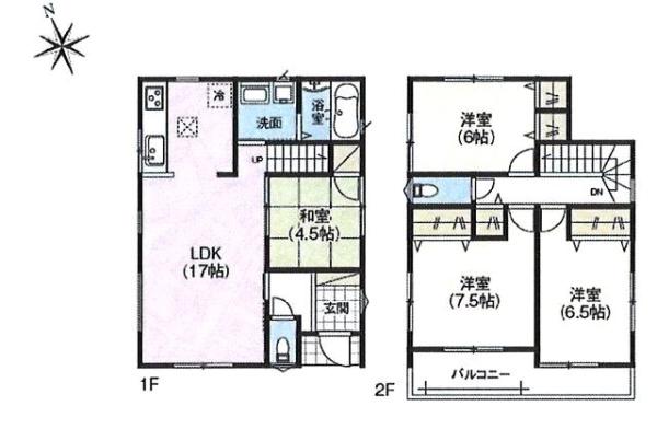 新築戸建て　１号棟