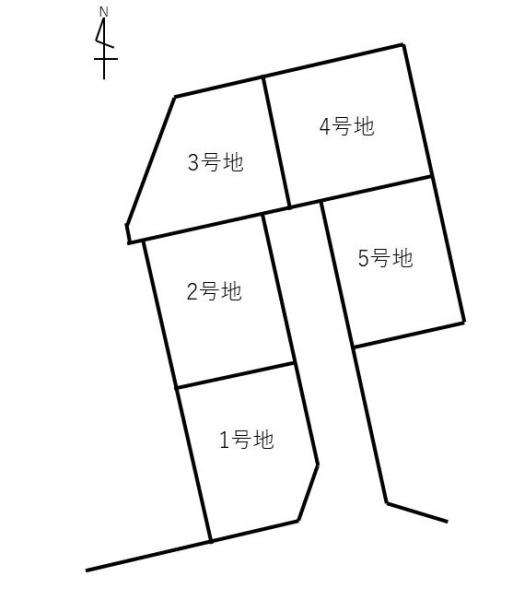 建築条件なし土地　４号地