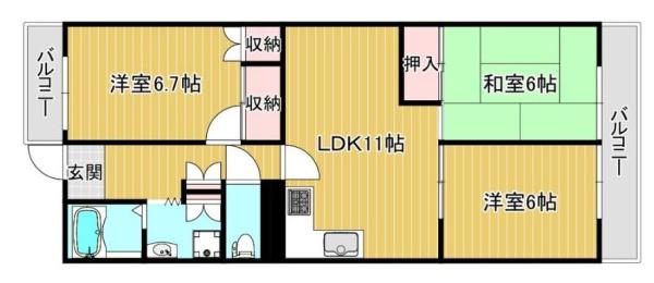 鈴蘭泉台第２ハウス２号棟