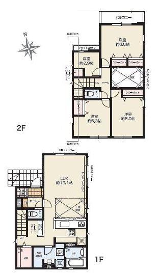 新築戸建て　２号棟