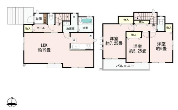 新築戸建て　１号棟