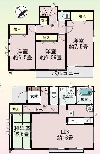 新築戸建て　１号棟