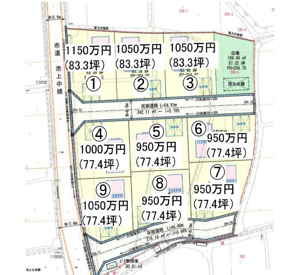 丹波篠山市　池上売土地　7号地