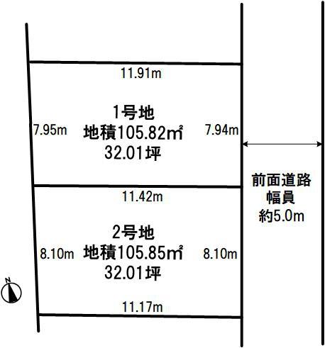 明石市魚住町金ケ崎岡畑売土地１号地
