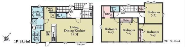 新築戸建て　１号棟