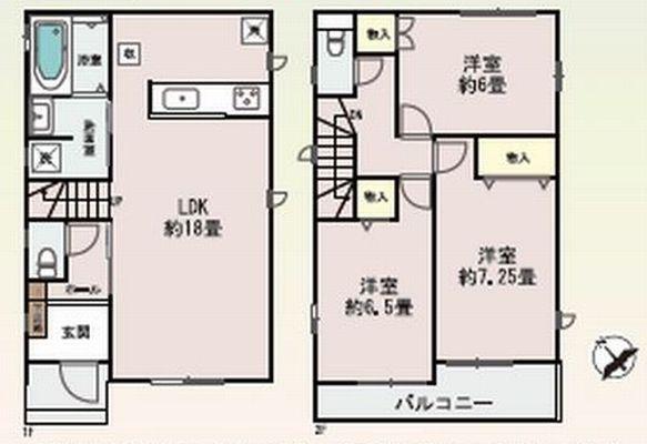 新築戸建て　２号棟
