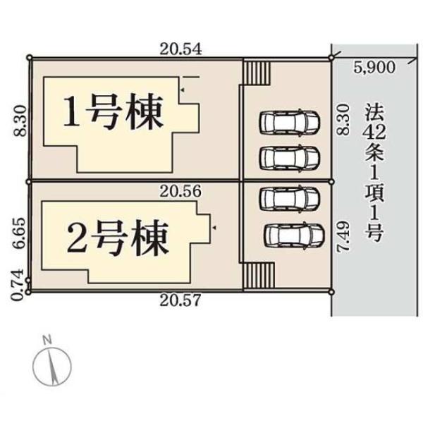 新築戸建て　１号棟