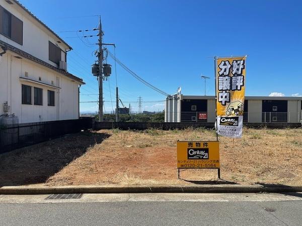 明石市魚住町金ヶ崎建築条件なし売土地　１号地