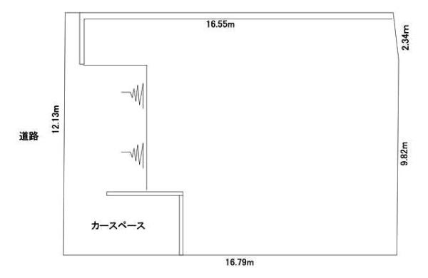 建築条件なし土地