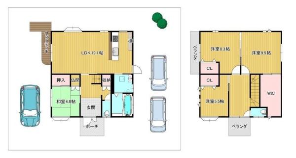 神戸市北区緑町２丁目の中古一戸建て