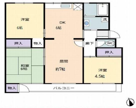 有野１２団地６号棟