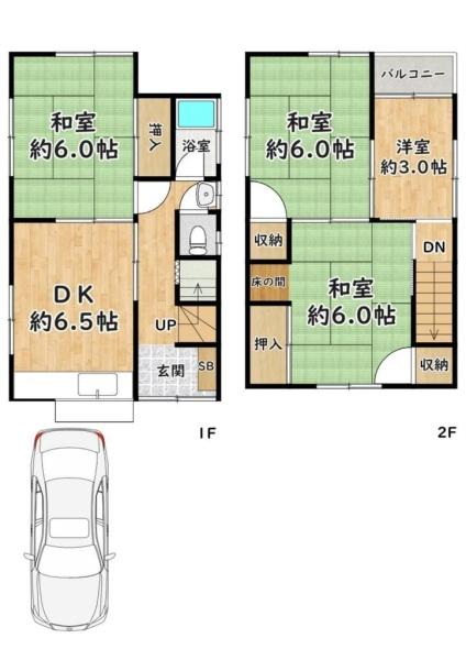 神戸市北区鈴蘭台南町５丁目の中古一戸建て