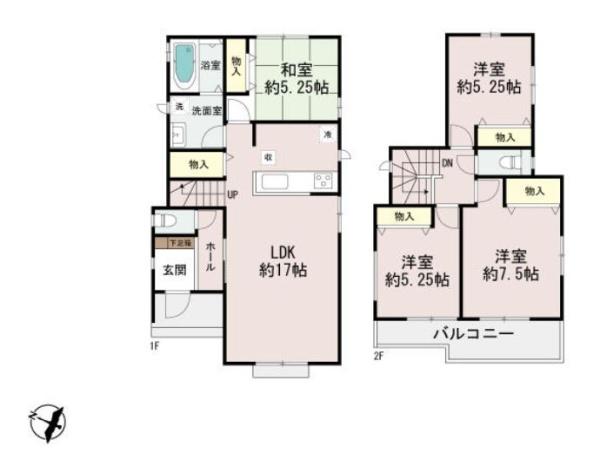 新築戸建て　Ａ号棟