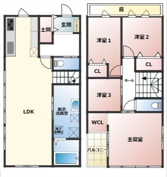 新築戸建て(間取り)