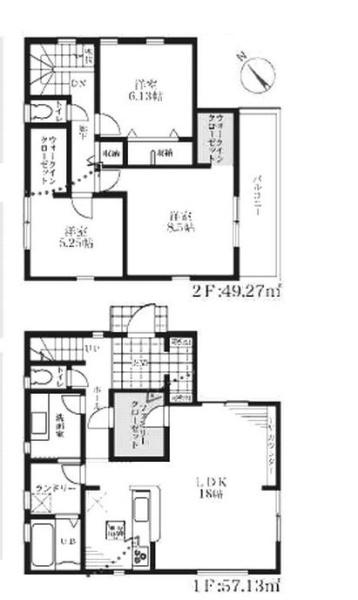 新築戸建て　２期１号棟