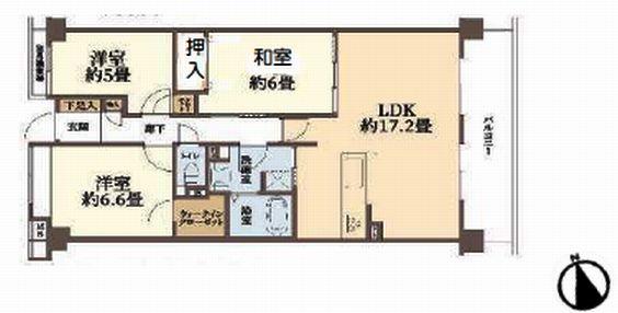 東急ドエル・アルス藤原台　Ｂ棟