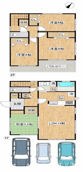 神戸市北区鈴蘭台西町６丁目の中古一戸建て
