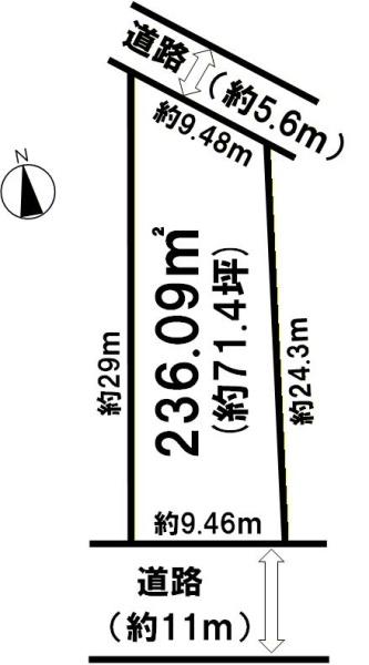 明石市上ノ丸２丁目の売土地