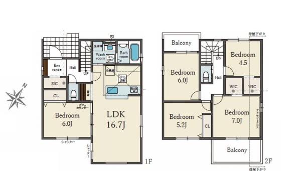 新築戸建て　５号棟