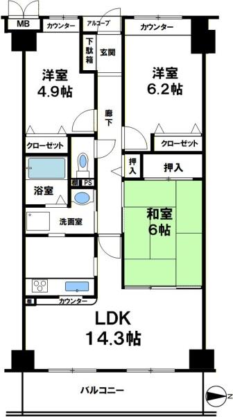 神戸北町ウィルコートＢ棟