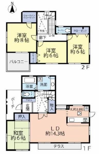 神戸市北区京地３丁目の中古一戸建て