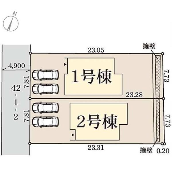 新築戸建て　３期１号棟