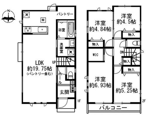 新築戸建て　Ａ号棟