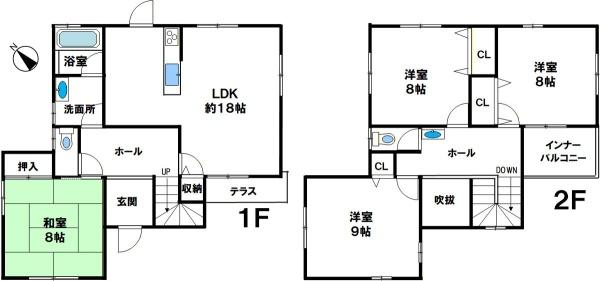 鈴蘭台北町９丁目リフォーム済戸建