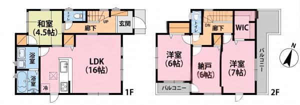 新築戸建て　２号棟