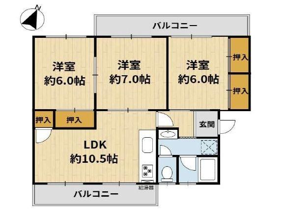 ひよどり台７団地４０号棟
