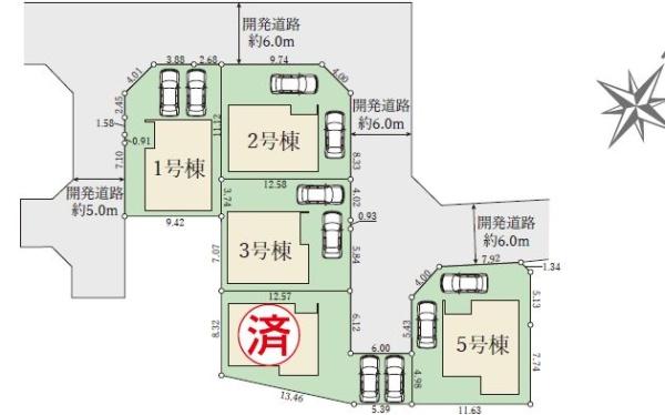 新築戸建て　１期３号棟