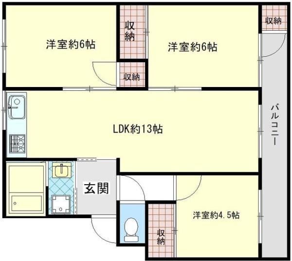 有野１２団地２号棟