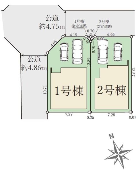 新築戸建て　２号棟