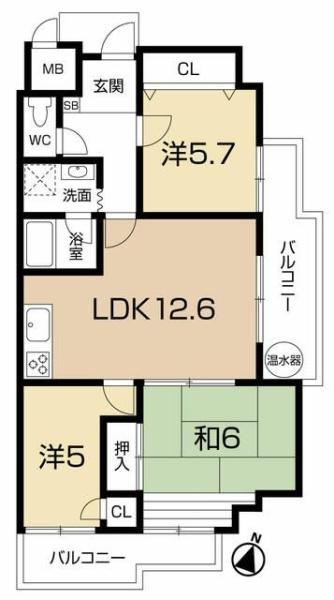 サンロイヤル北六甲