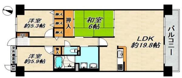 ライオンズマンション北鈴蘭台第二