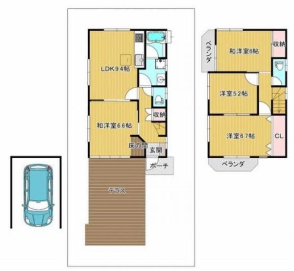 神戸市北区緑町５丁目の中古一戸建て