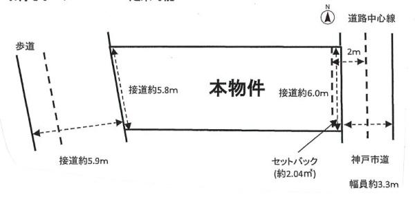 神戸市北区鈴蘭台東町１丁目の土地