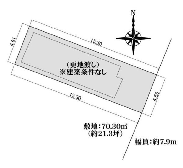 建築条件なし土地