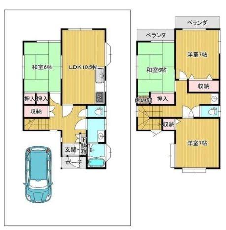 神戸市北区青葉台の中古一戸建て