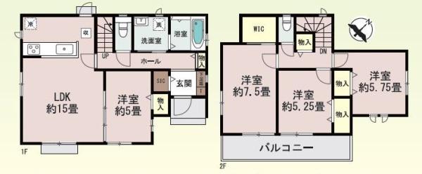 新築戸建て A号棟