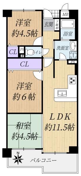 ローレルコート学園前A棟