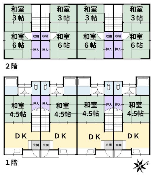 生駒市南田原町　一棟アパート