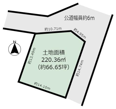 奈良市秋篠三和町２丁目の売土地